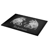 Personalisierte Flügeldrachen Schneidebrett (Ecke)