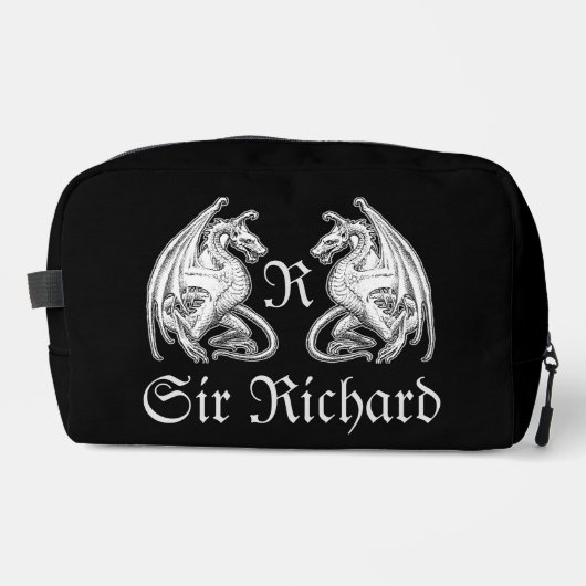 Personalisierte Flügeldrachen Waschbeutel (Vorderseite)