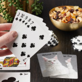 Personalisierte Flusspferde Spielkarten (In Situ)