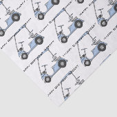 Personalisierte Folien aus Golftücher Seidenpapier (Ausschnitt)