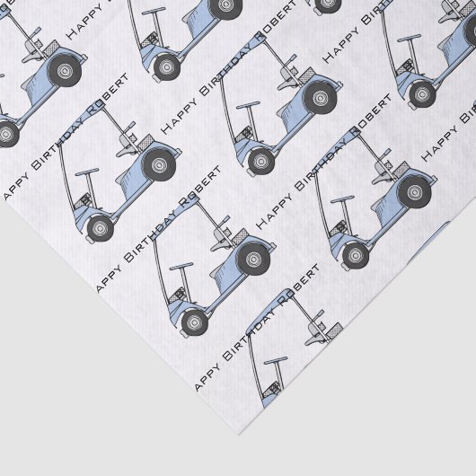 Personalisierte Folien aus Golftücher Seidenpapier (Ausschnitt)