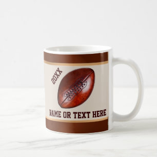Personalisierte Football-Geschenkideen für Jungen Kaffeetasse