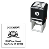 Personalisierte Forstbaumen: Stamper Permastempel (Beispiel)