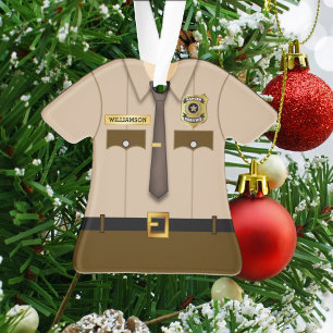 Personalisierte Försteruniform Ornament