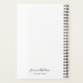 Personalisierte Foto-Abdeckung Planer (Rückseite)