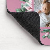 Personalisierte Foto-Blumenrahmen Mousepad (Ecke)