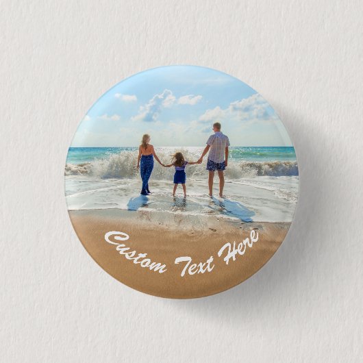 Personalisierte Foto-Button-Geschenke mit individu Button (Vorderseite)