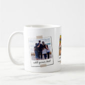 Personalisierte Foto-Collage der Familie 3 Kaffeetasse (Links)