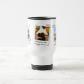 Personalisierte Foto-Collage der Familie 3 Reisebecher (Mittel)