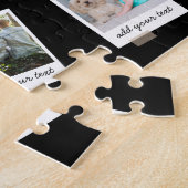 Personalisierte Foto-Collage der Familie 6 Puzzle (Seite)