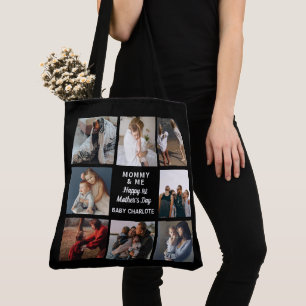 Personalisierte Foto Collage Friends Family Tote B Tasche