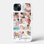Personalisierte Foto-Collage für Kinder im ersten Case-Mate iPhone Hülle (Rückseite)