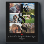 Personalisierte Foto Collage Geschenkgutscheine er Fotoplatte<br><div class="desc">Personalisierte Foto Collage Geschenkgutscheine erste</div>