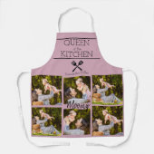 Personalisierte Foto Collage Küche Schürze (Vorderseite)