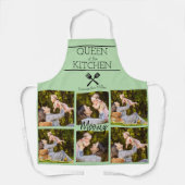 Personalisierte Foto Collage Küche Schürze (Vorderseite)