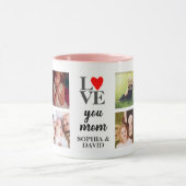 Personalisierte Foto Collage Mütter Tagesgeschenk Tasse (Zentrum)