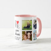 Personalisierte Foto Collage Mütter Tagesgeschenk Tasse (VorderseiteRechts)