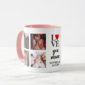 Personalisierte Foto Collage Mütter Tagesgeschenk  Tasse (Vorderseite Links)