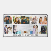 Personalisierte Foto Collage Picture Desk Mat Schreibtischunterlage (Tastatur & Maus)