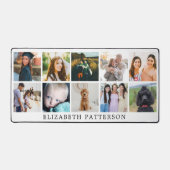 Personalisierte Foto Collage Picture Desk Mat Schreibtischunterlage (Vorderseite)