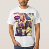 Personalisierte Foto-Collage T-Shirt (Vorderseite)