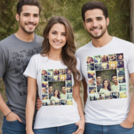 Personalisierte Foto-Collage T-Shirt