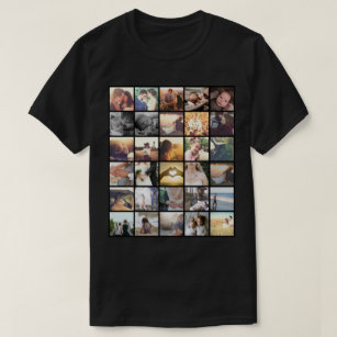 Personalisierte Foto-Collage T-Shirt