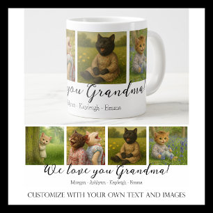Personalisierte Foto Collage Tasse mit Individuell