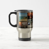 Personalisierte Foto Collage Travel Mug Reisebecher (Links)