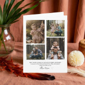 Personalisierte Foto-Collage Vatertagskarte Karte