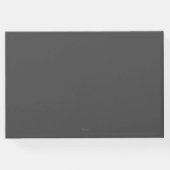 Personalisierte Foto Couple Wedding Gästebuch (Rückseite)