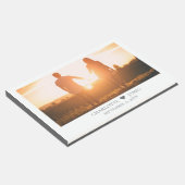 Personalisierte Foto Couple Wedding Gästebuch (Ecke)