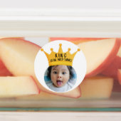 PERSONALISIERTE Foto cupcake Toppers Aufkleber Par (Befestigt)