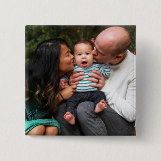 Personalisierte Foto-Familie Button