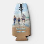 Personalisierte Foto Flasche Cooler Benutzerdefini Flaschenkühler (Rückseite)