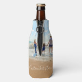 Personalisierte Foto Flasche Cooler Benutzerdefini Flaschenkühler (Flasche Rückseite)