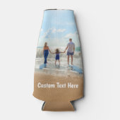 Personalisierte Foto Flasche Cooler Benutzerdefini Flaschenkühler (Vorderseite)
