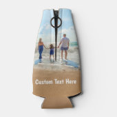 Personalisierte Foto Flasche Cooler Benutzerdefini Flaschenkühler (Rückseite)