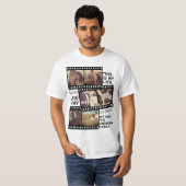personalisierte Foto-Folie und Text T-Shirt (Vorne ganz)