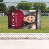 Personalisierte Foto Glückwunsch Graduate Banner (Insitu)