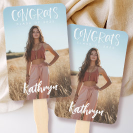 Personalisierte Foto Glückwunschs Grad 2025 Abschl Fächer