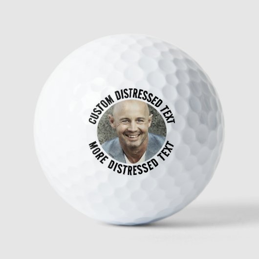 Personalisierte Foto-Golfbälle mit allen Einschrän Golfball (Vorderseite)