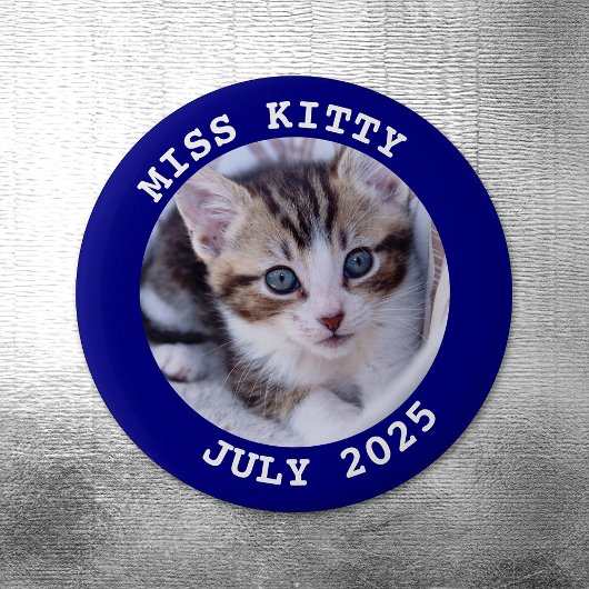 Personalisierte Foto-Grenze Magnet