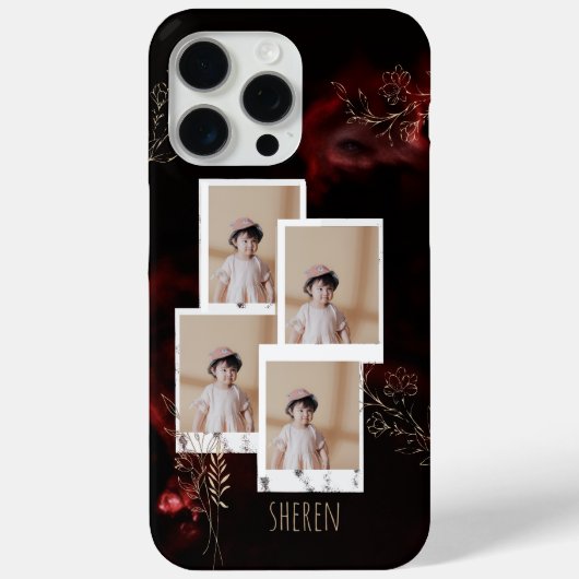 Personalisierte Foto-Handyhülle Case-Mate iPhone Hülle (Rückseite)