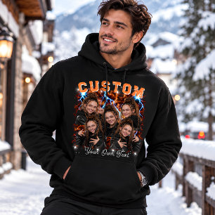 Personalisierte Foto-Hip-Hop Hoodie