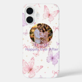 Personalisierte Foto-iPhone-16-Hülle Schmetterling iPhone 16 Hülle