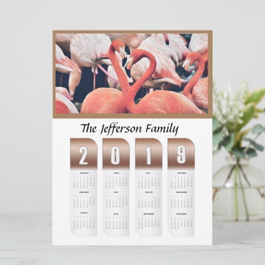 personalisierte Foto-Kalender 2019 (Stehend Vorderseite)