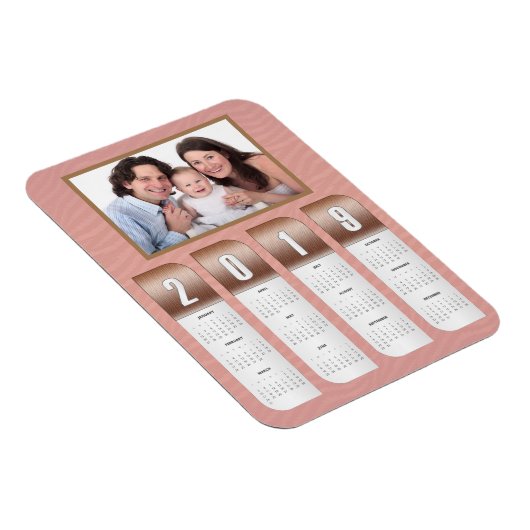 personalisierte Foto-Kalender 2019 Magnet (Rechte Seite)