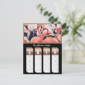 personalisierte Foto-Kalender 2019 Postkarte (Stehend Vorderseite)