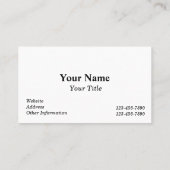 personalisierte Foto-Kalender 2019 Visitenkarte (Rückseite)